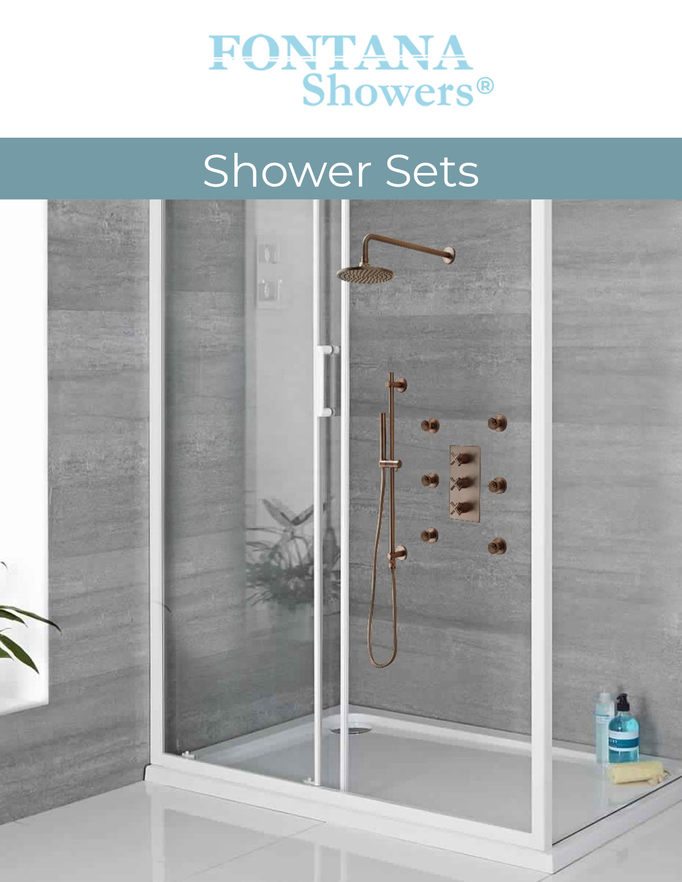 Fontana Showers commercial catalog Showers