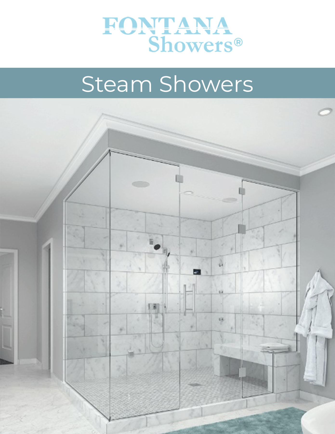Fontana Showers commercial catalog Steam Showers