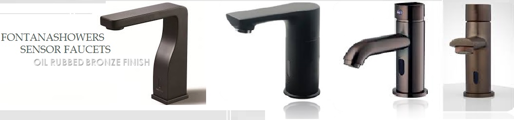 Rio Goose Neck Commercial Restroom Touchless Faucet Oil Rubbed Bronze Finish